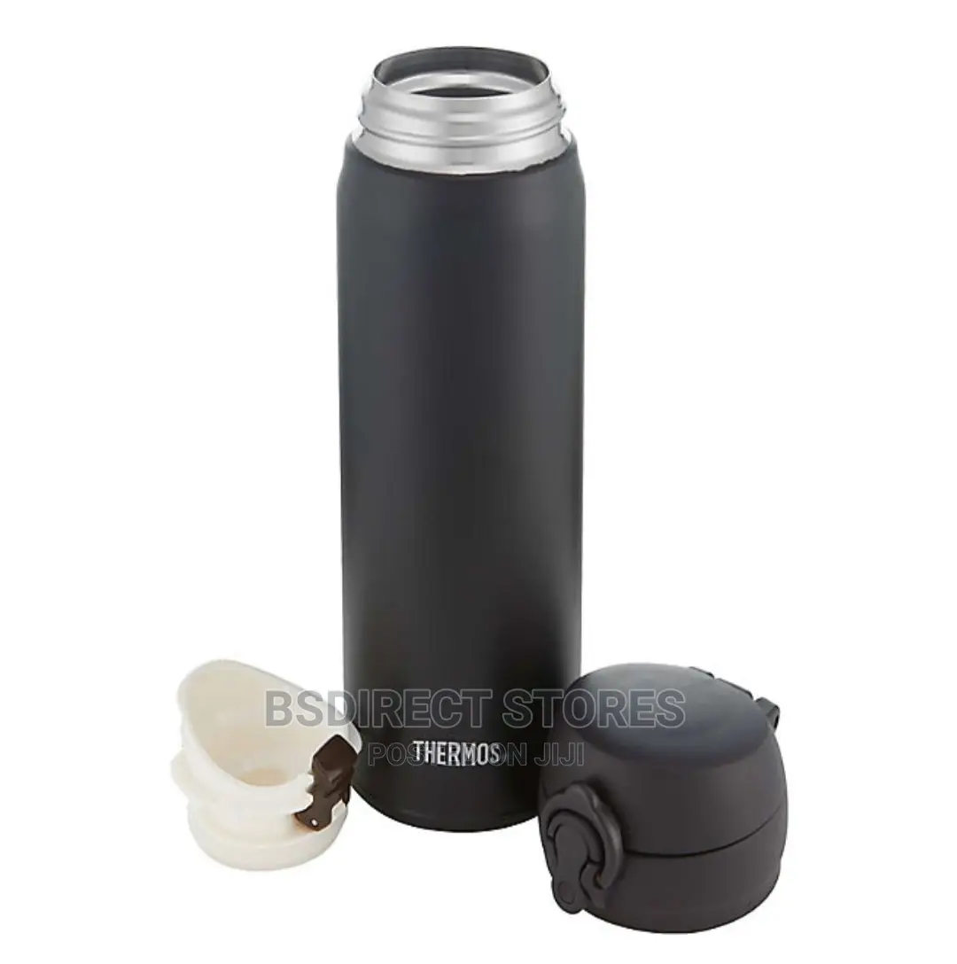 Genuine Thermos MATT BLACK Super Light Direct Drink Flask