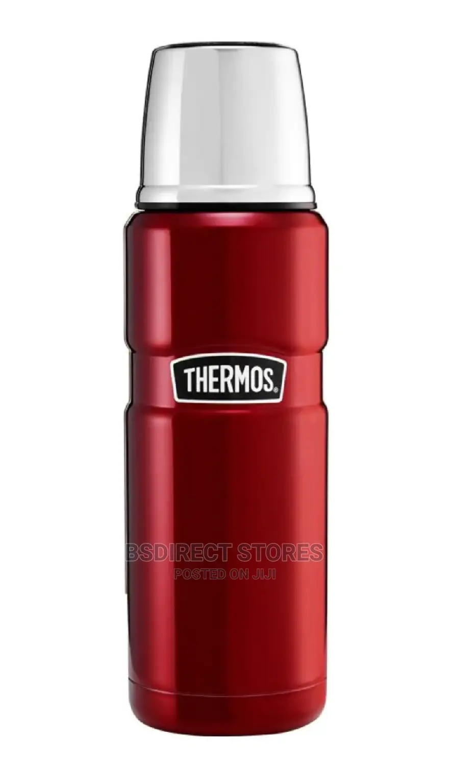 Thermos CRANBERRY RED Stainless Steel King Drink Flask,470ml