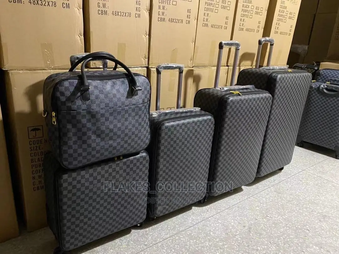 Louis Vuitton Set of 5 Leather Luggage Box
