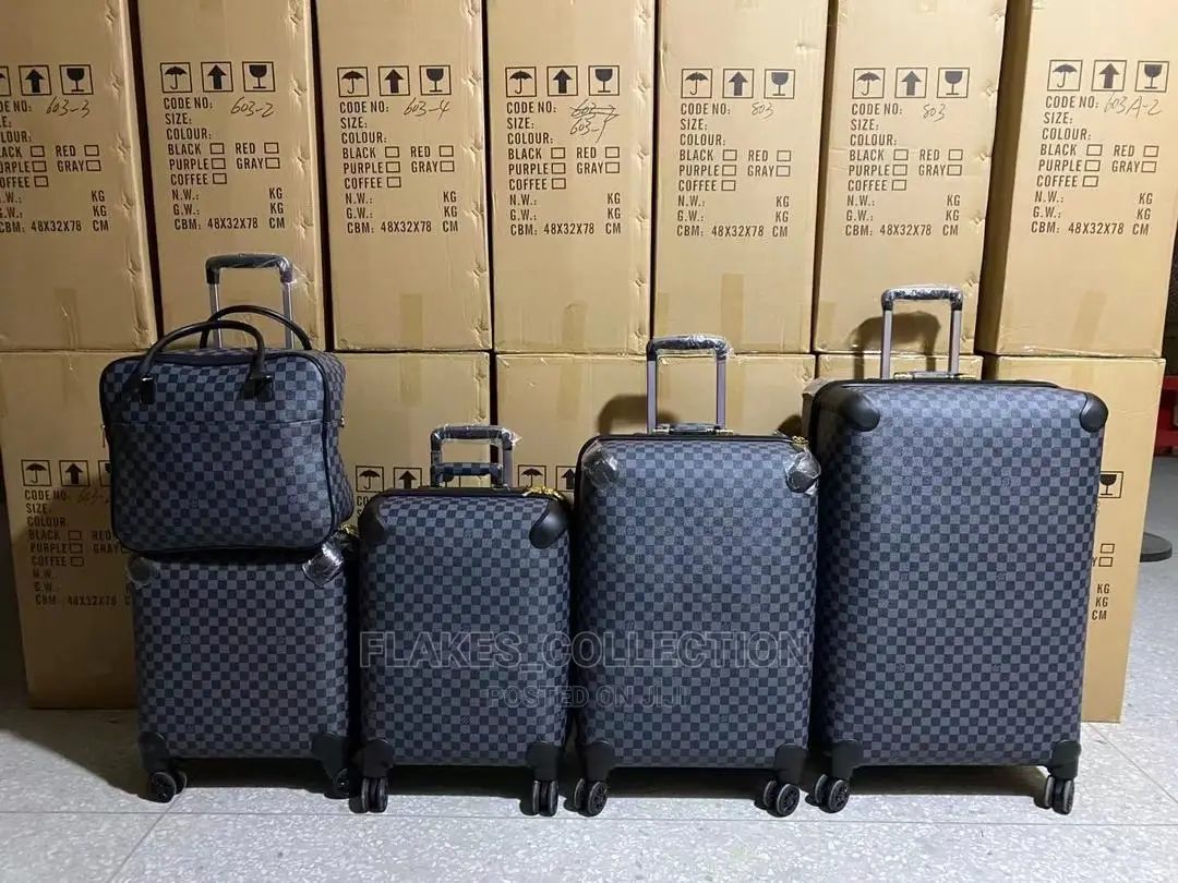 Louis Vuitton Set of 5 Leather Luggage Box