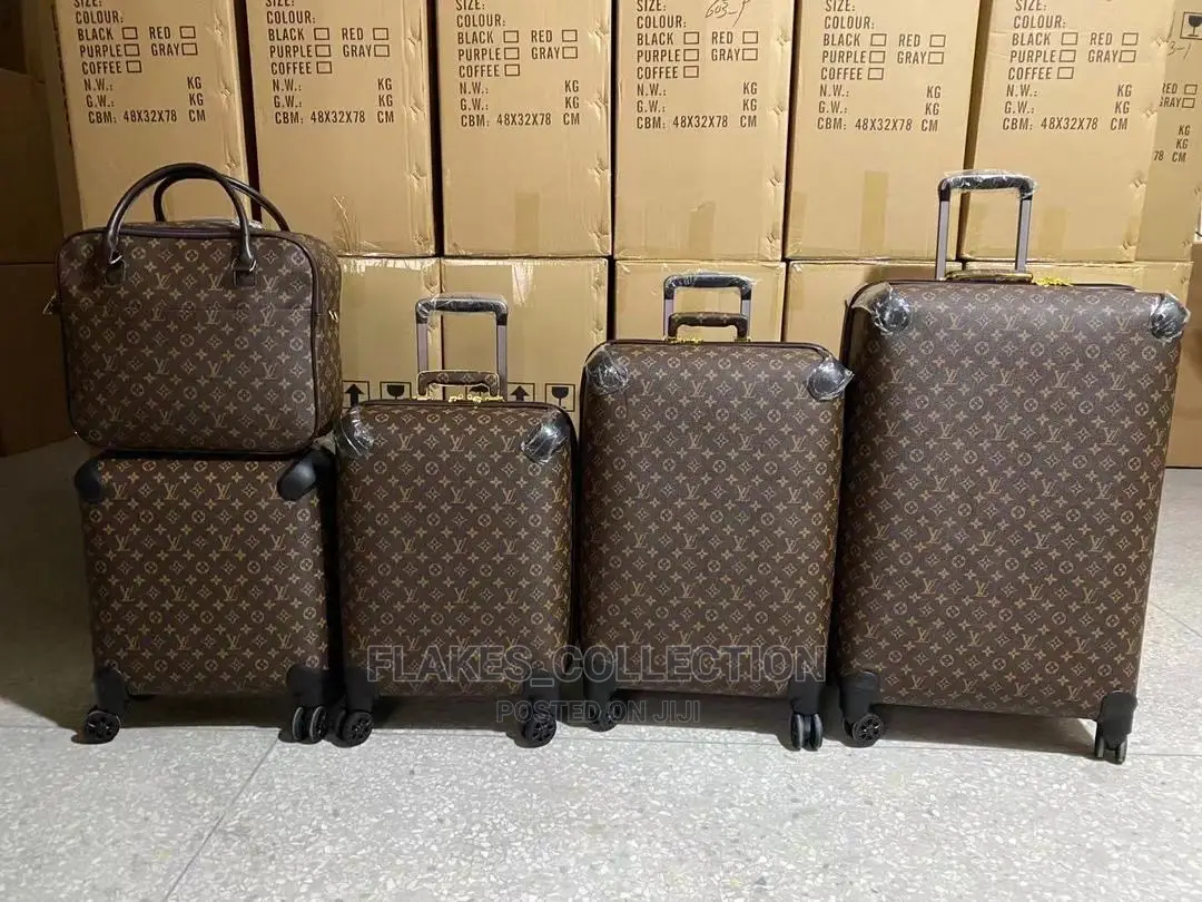 Louis Vuitton Set of 5 Leather Luggage Box