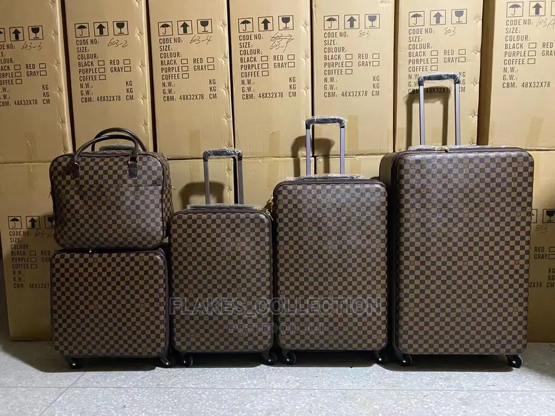 Louis Vuitton Set of 5 Leather Luggage Box