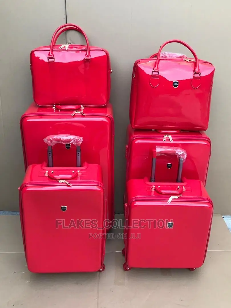 Original Set of 6 Mirror Luggage Box