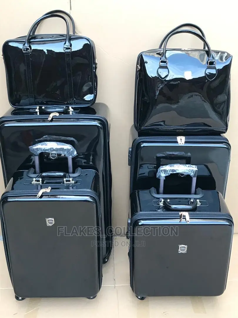 Original Set of 6 Mirror Luggage Box