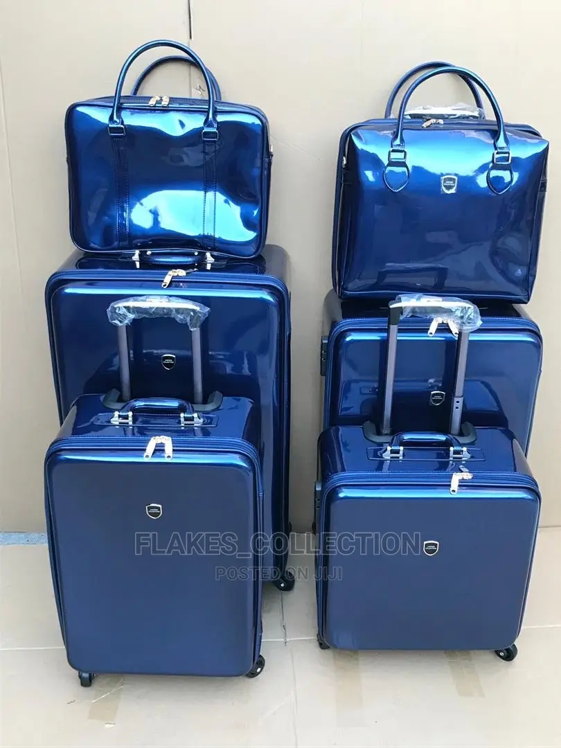 Original Set of 6 Mirror Luggage Box