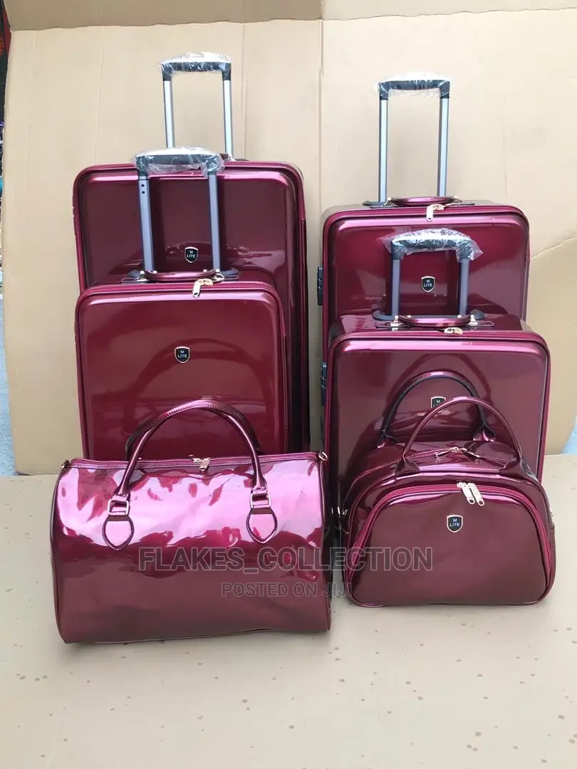 Original Set of 6 Mirror Luggage Box