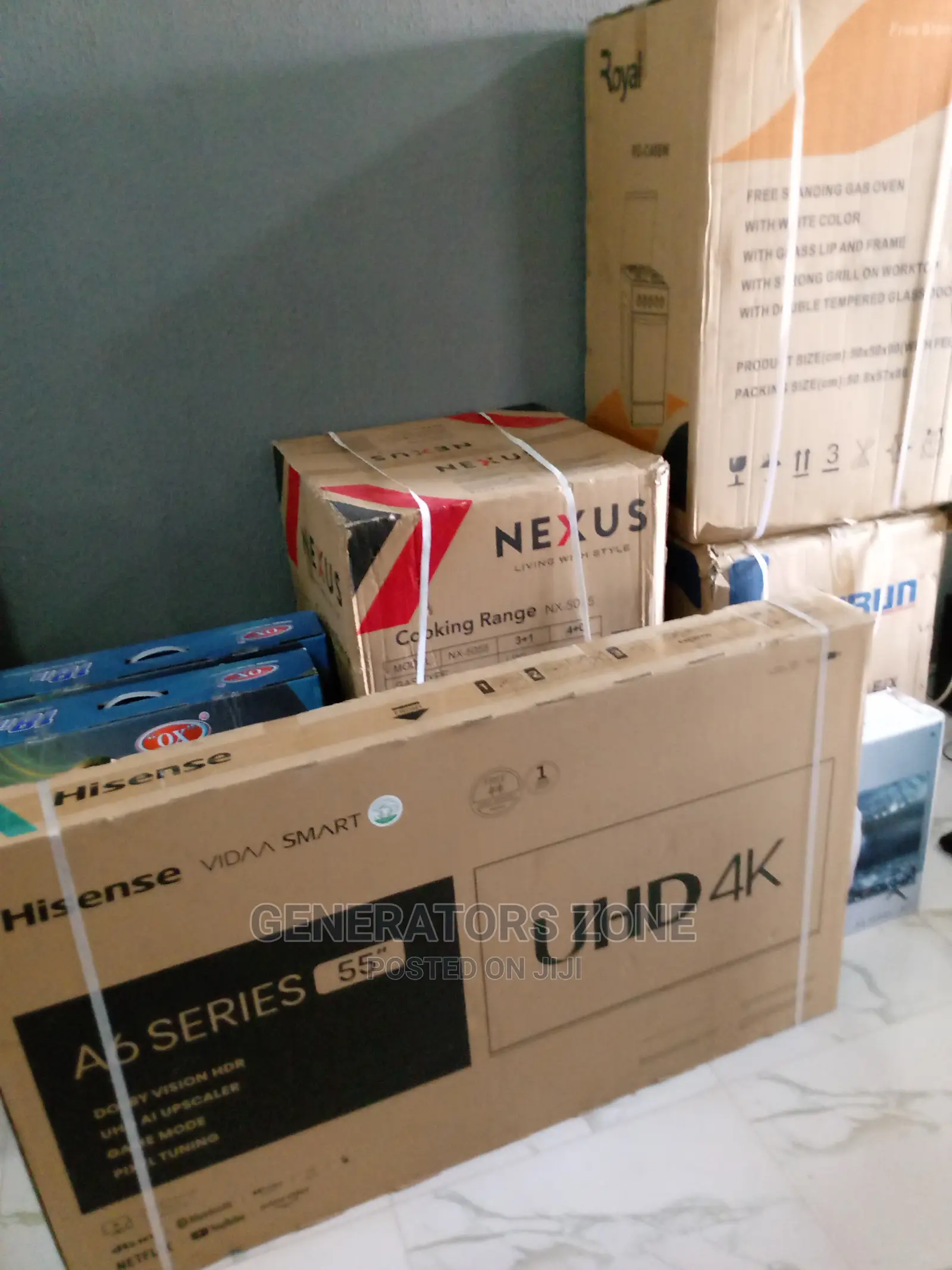 Original Hisense 55'' Ultra High Defintion Smart Tv+ (Usb
