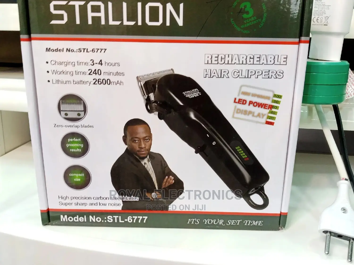 Brand New Stallion Rechargeable Hair Clipper