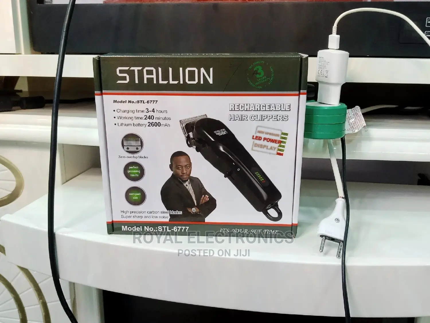 Brand New Stallion Rechargeable Hair Clipper
