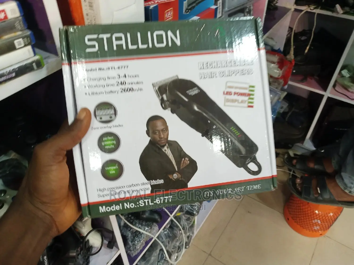 Newly Branded Stallion Rechargeable Hair Clipper