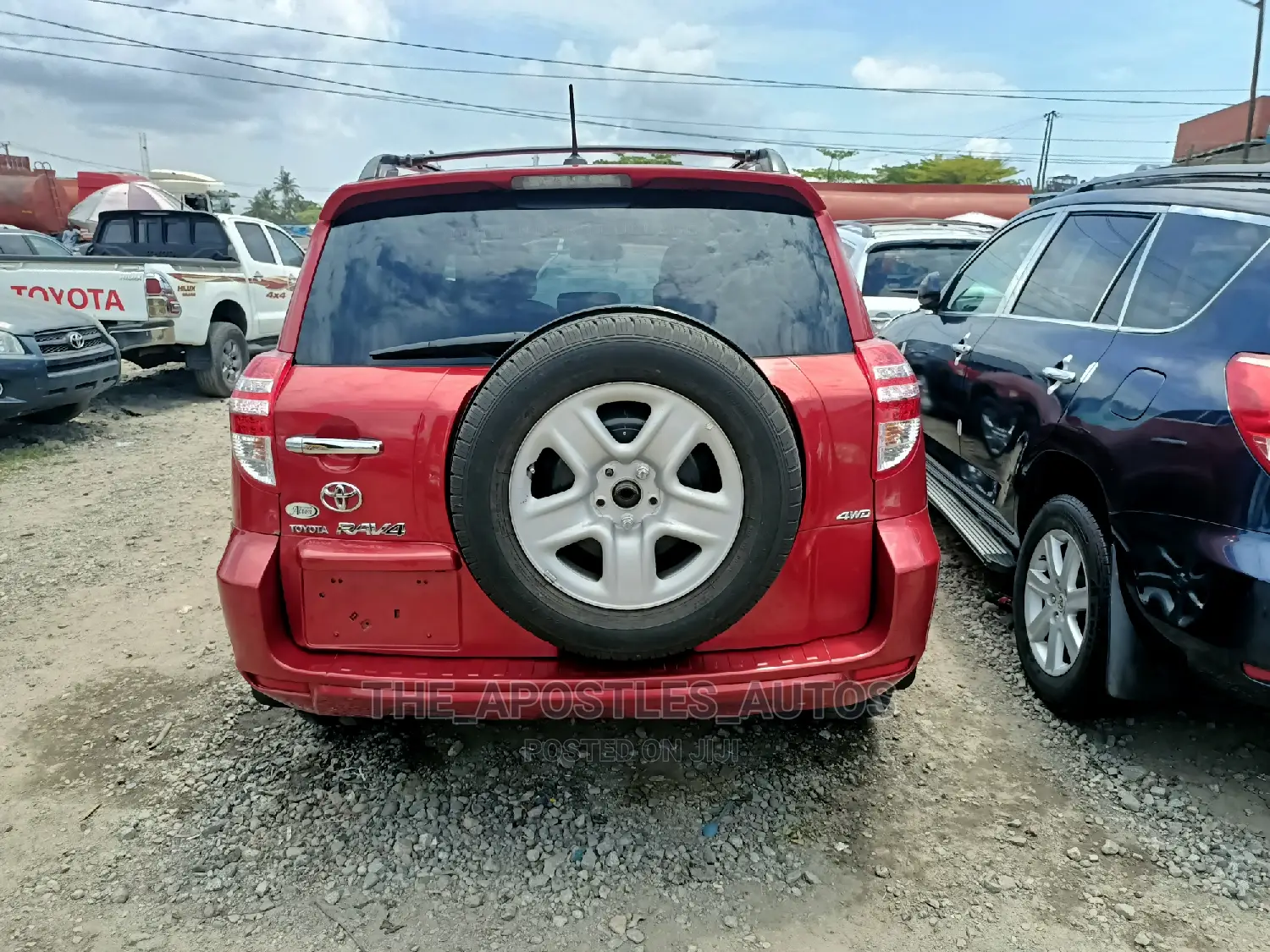 Toyota RAV4 3.5 Limited 4x4 2012 Red
