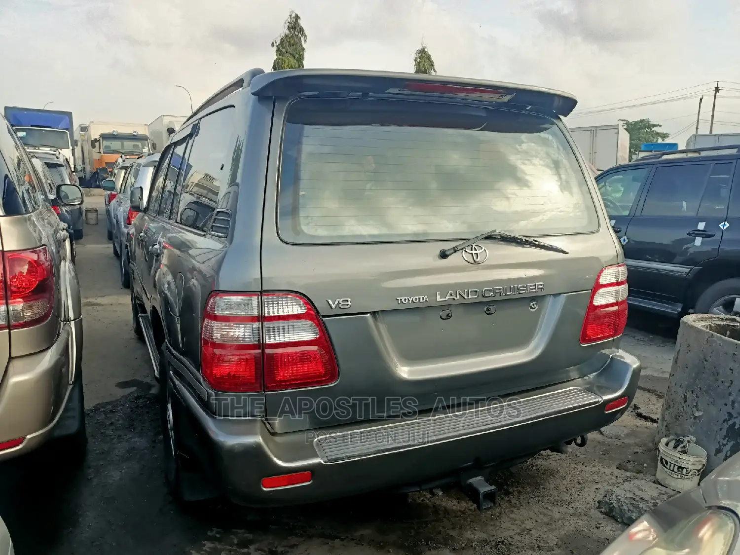 Toyota Land Cruiser 3.0 D Automatic 2003 Gray