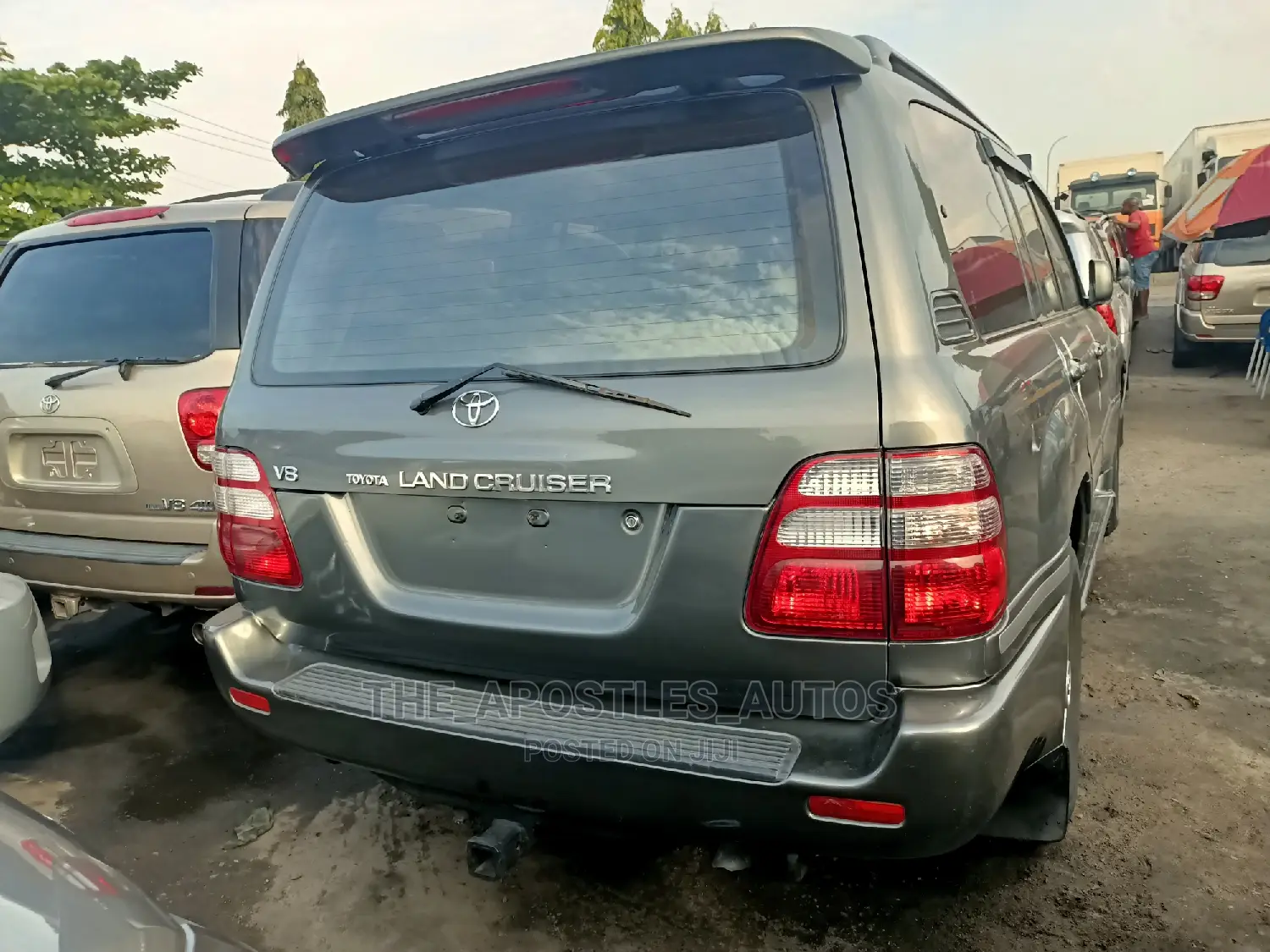 Toyota Land Cruiser 3.0 D Automatic 2003 Gray