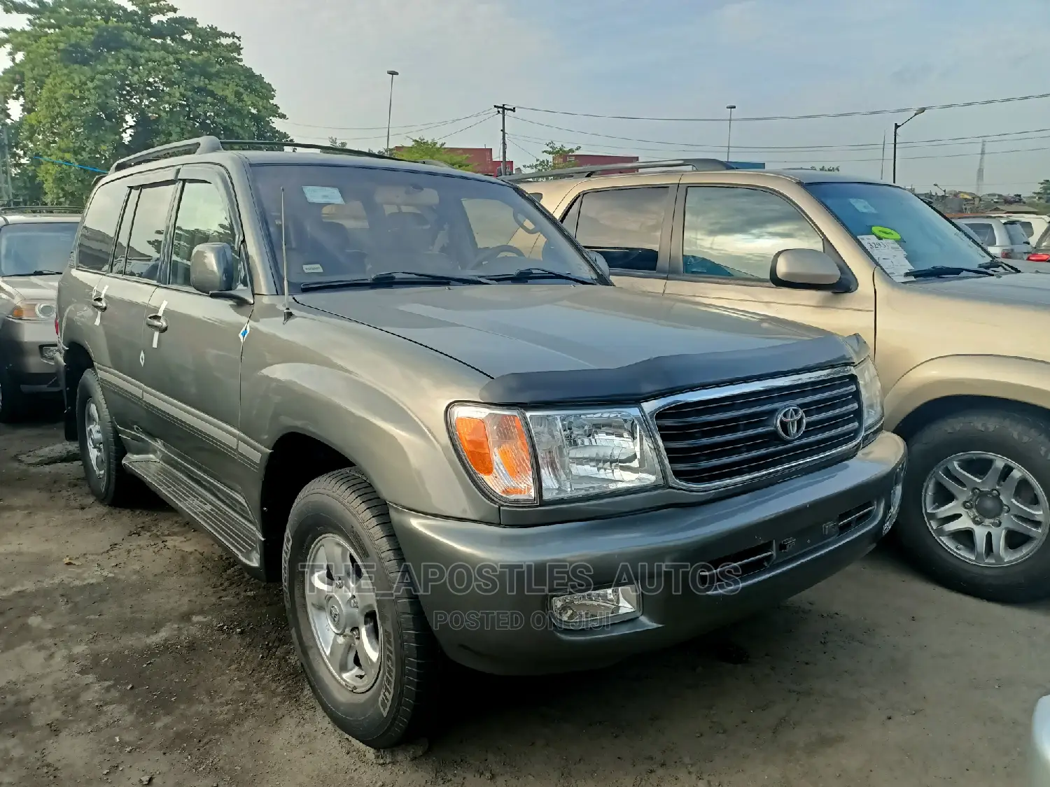 Toyota Land Cruiser 3.0 D Automatic 2003 Gray