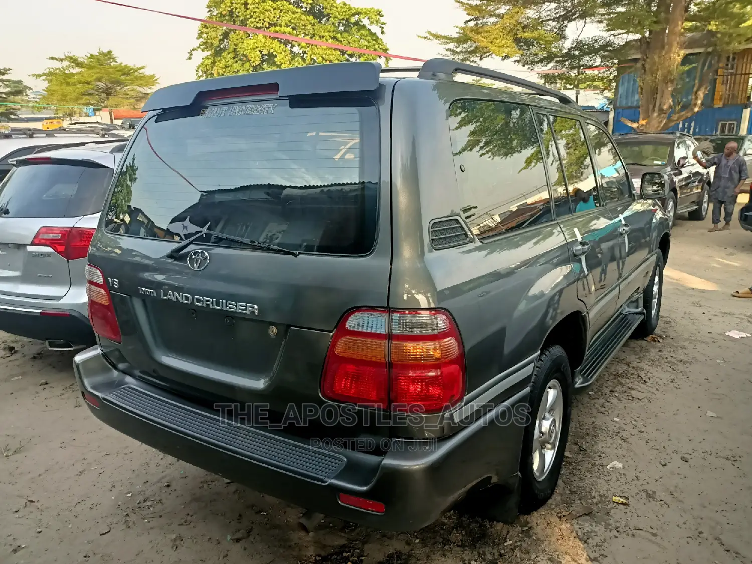 Toyota Land Cruiser 90 Automatic 2002 Gray