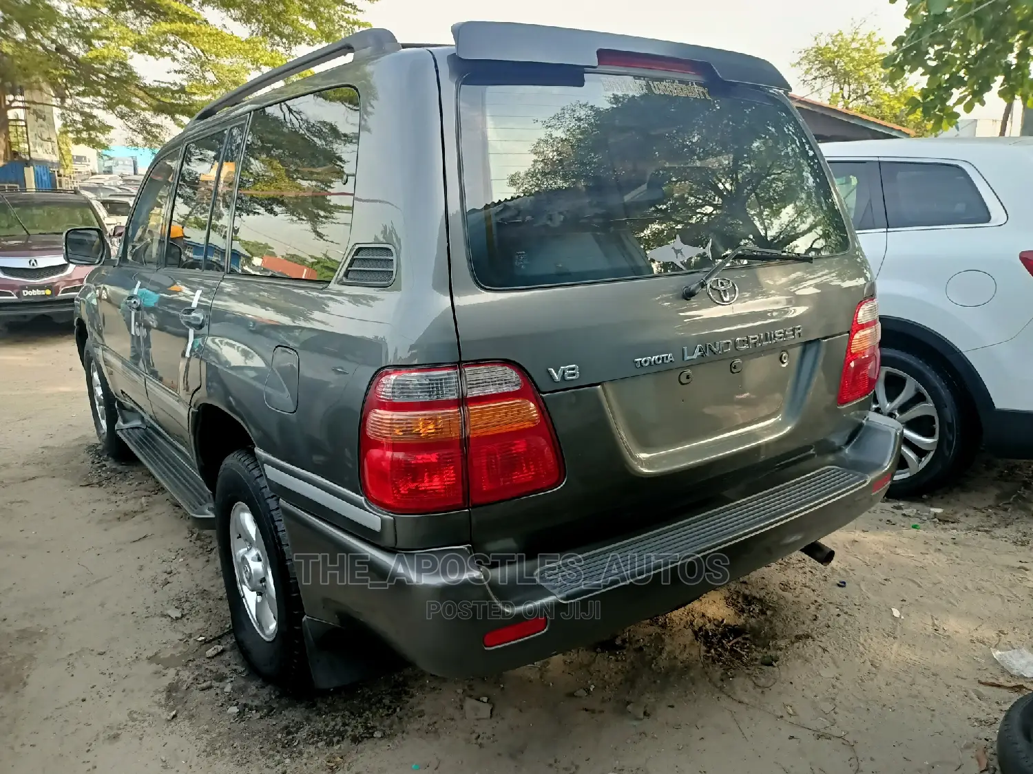 Toyota Land Cruiser 90 Automatic 2002 Gray