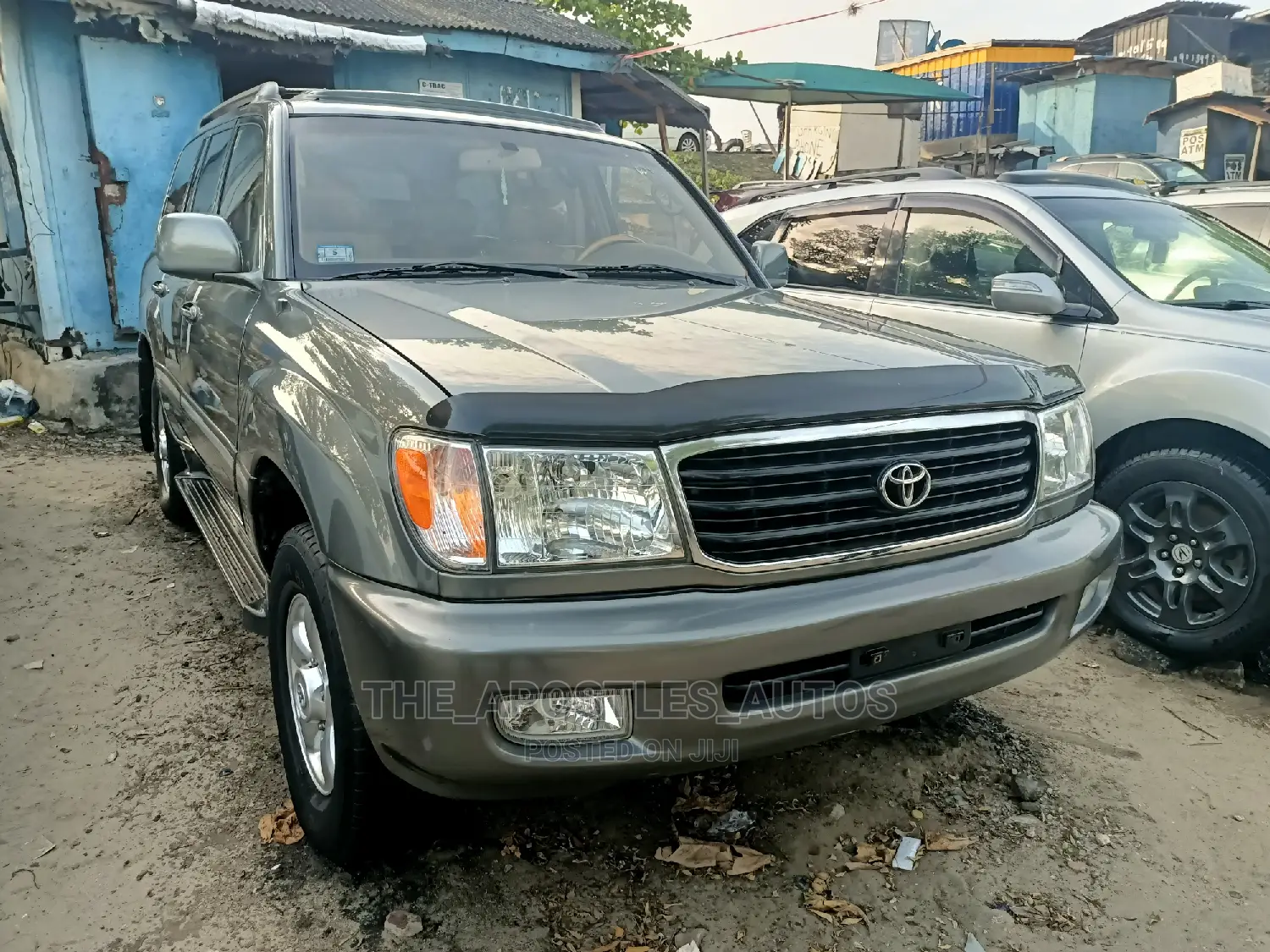 Toyota Land Cruiser 90 Automatic 2002 Gray