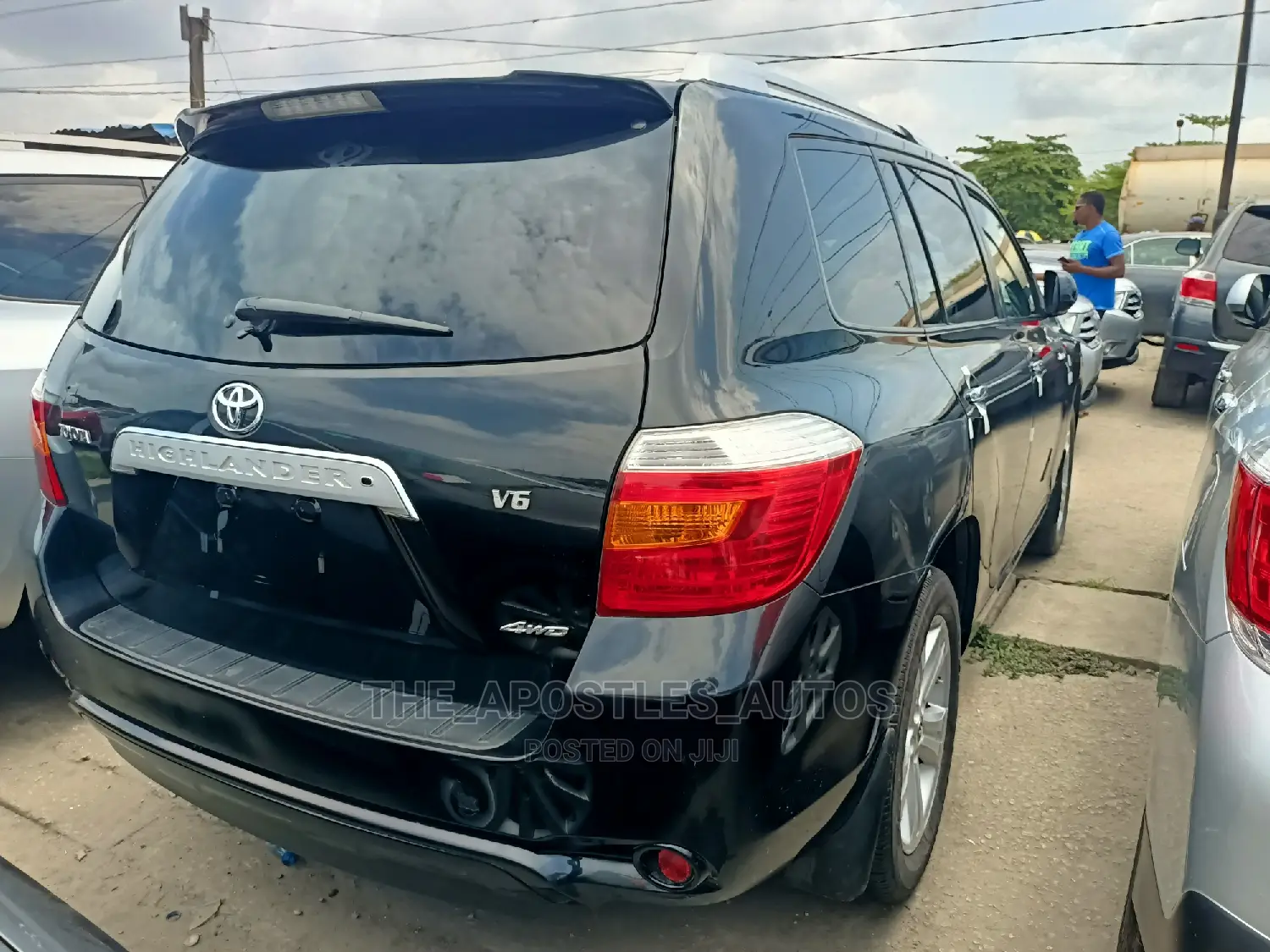 Toyota Highlander Limited 4x4 2009 Black
