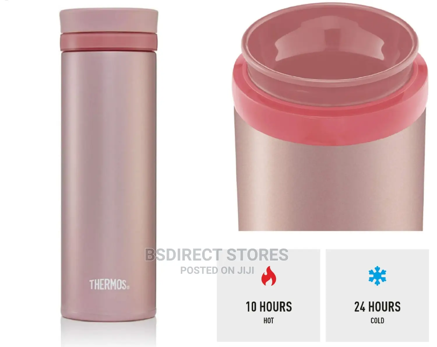 Thermos 350ml ROSE GOLD Super Light Personal Travel Tumber