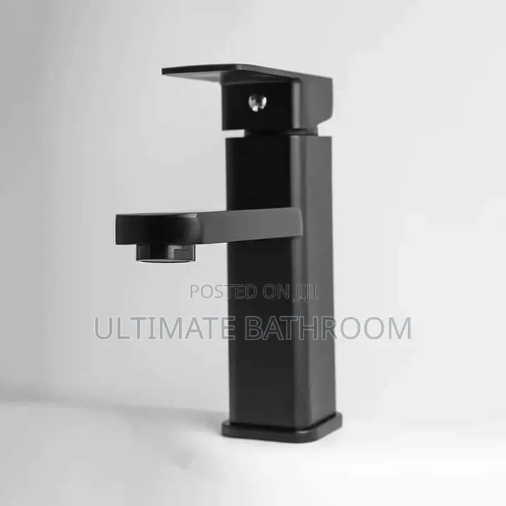 Black Basin Mixer Tap