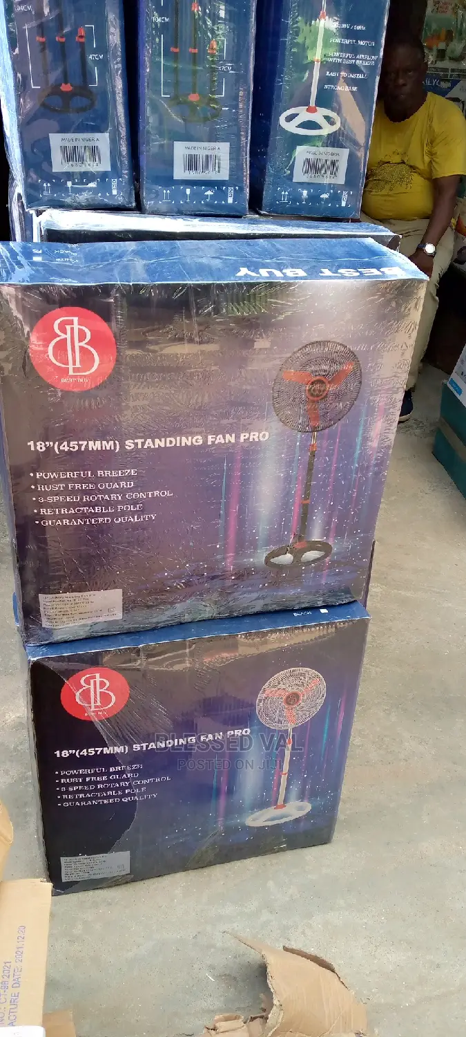 18 Inches (457mm) STANDING FAN