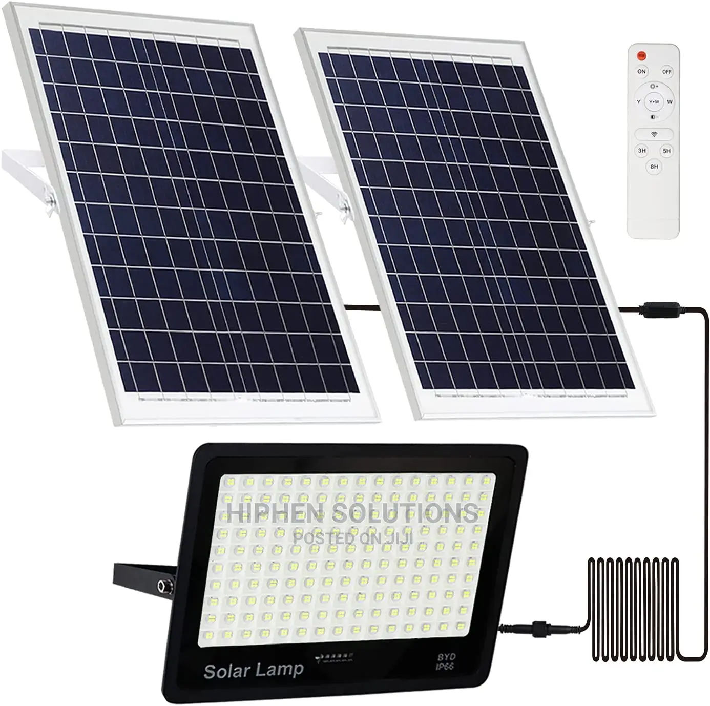 Affordable Solar 100W Street Flood Light