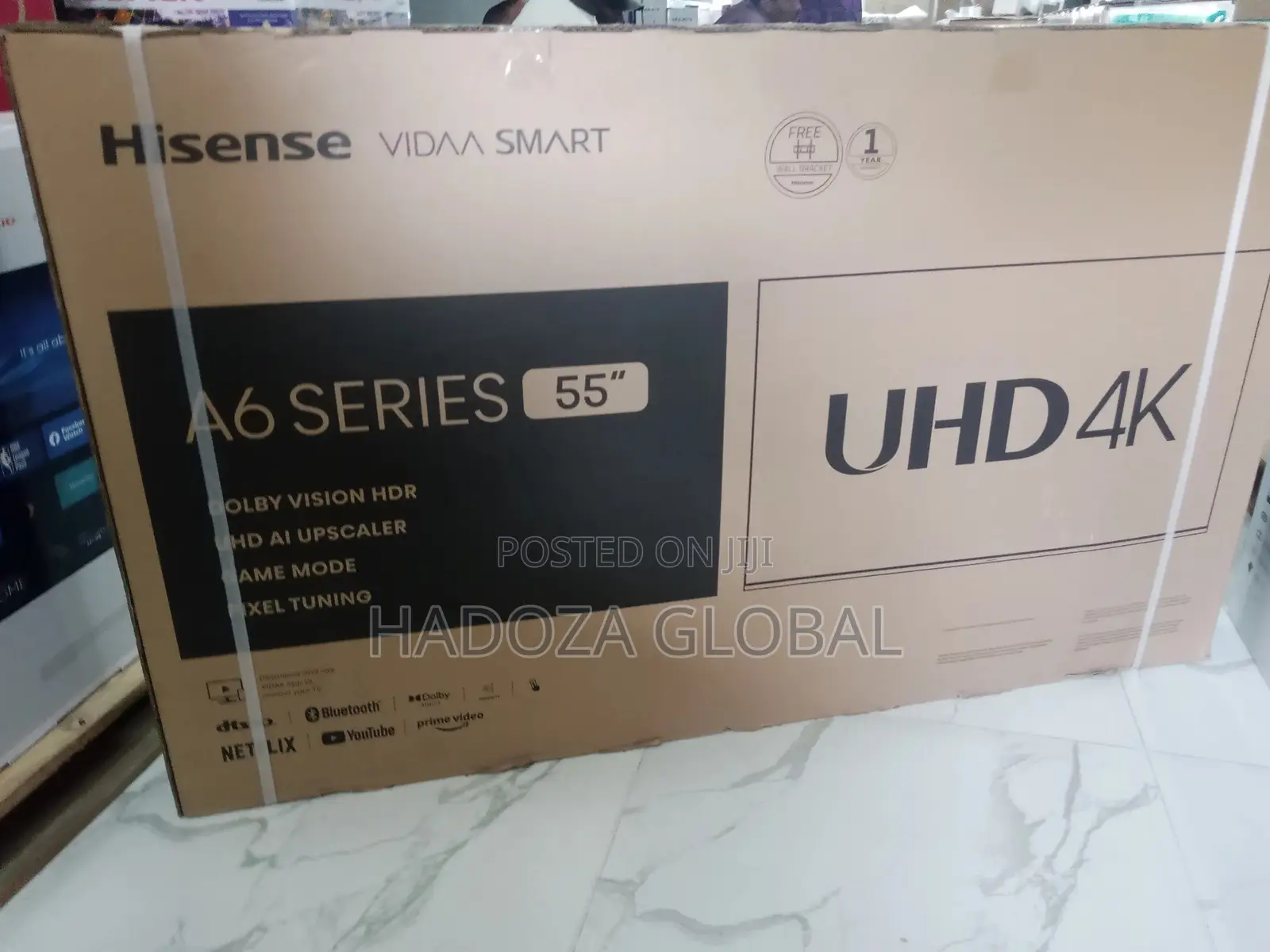 Hisense 55 Vidaa Smart Tv
