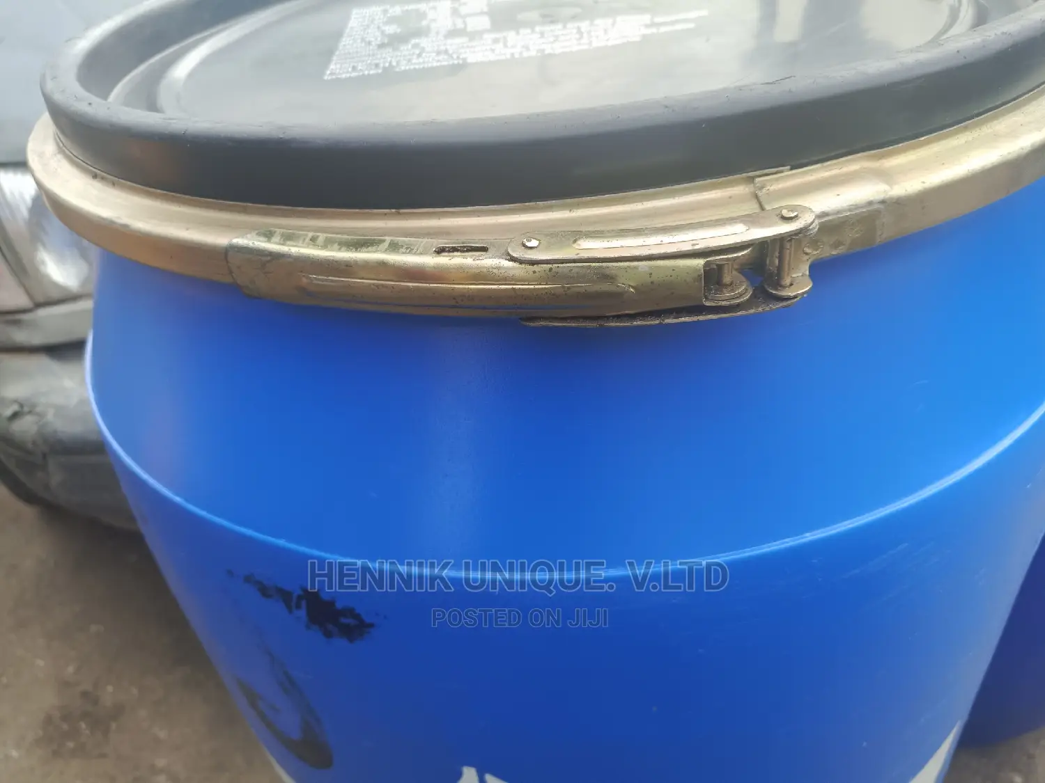Doddi Chemical Plastic Blue Chemical/Water Drum170liters
