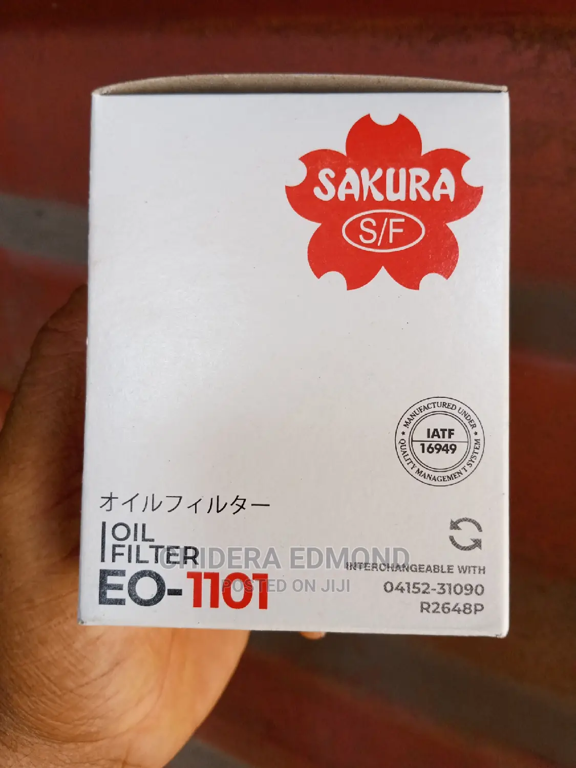 Toyota Oil Filter EO-1101 Sakura, Lexus, Camry Avalon