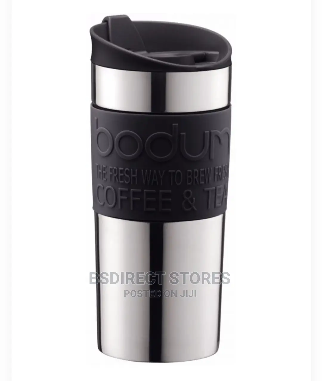 Bodum METAL Screw Lid Vacuum Stylish Travel Mug, 350ML