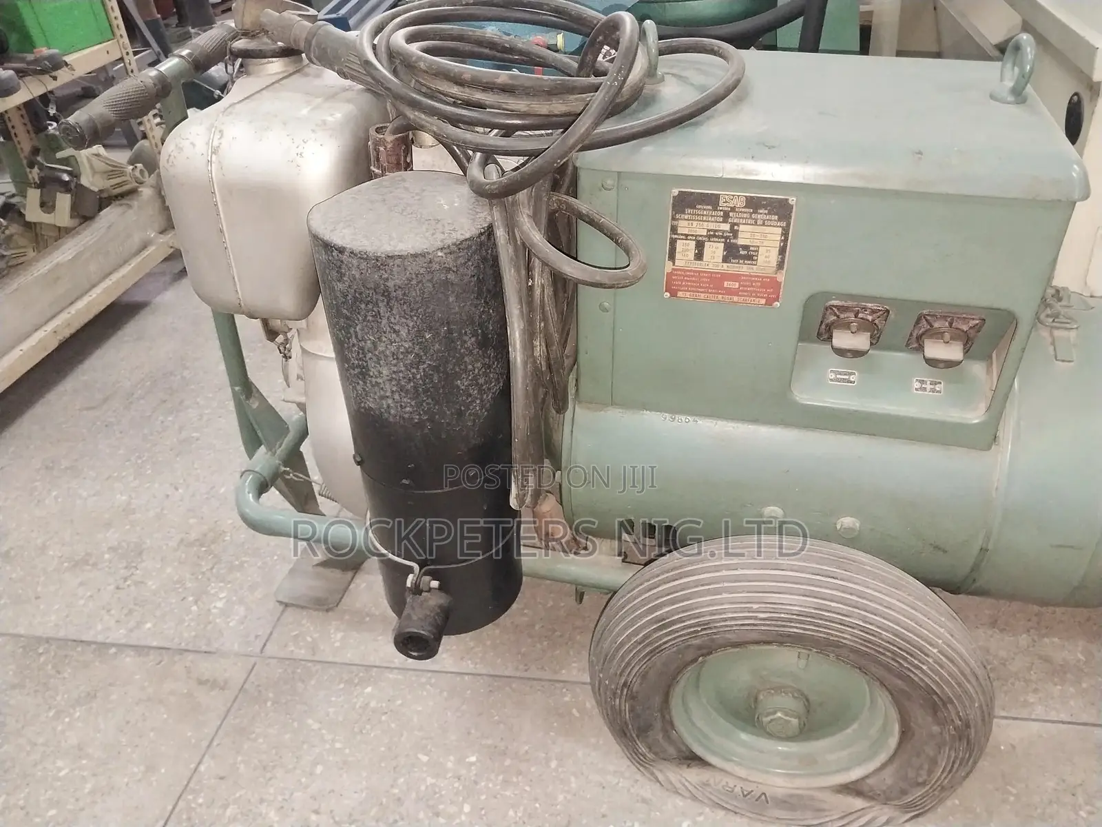 Esab 20-250 Amp Welding Generator Kb250 G/Ilo