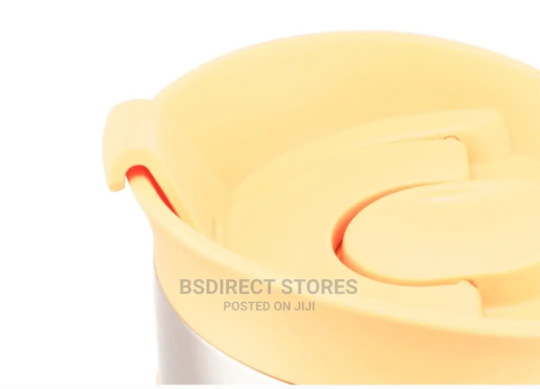 Bodum PASTEL YELLOW Screw Lid Vacuum Travel Mug, 350ML