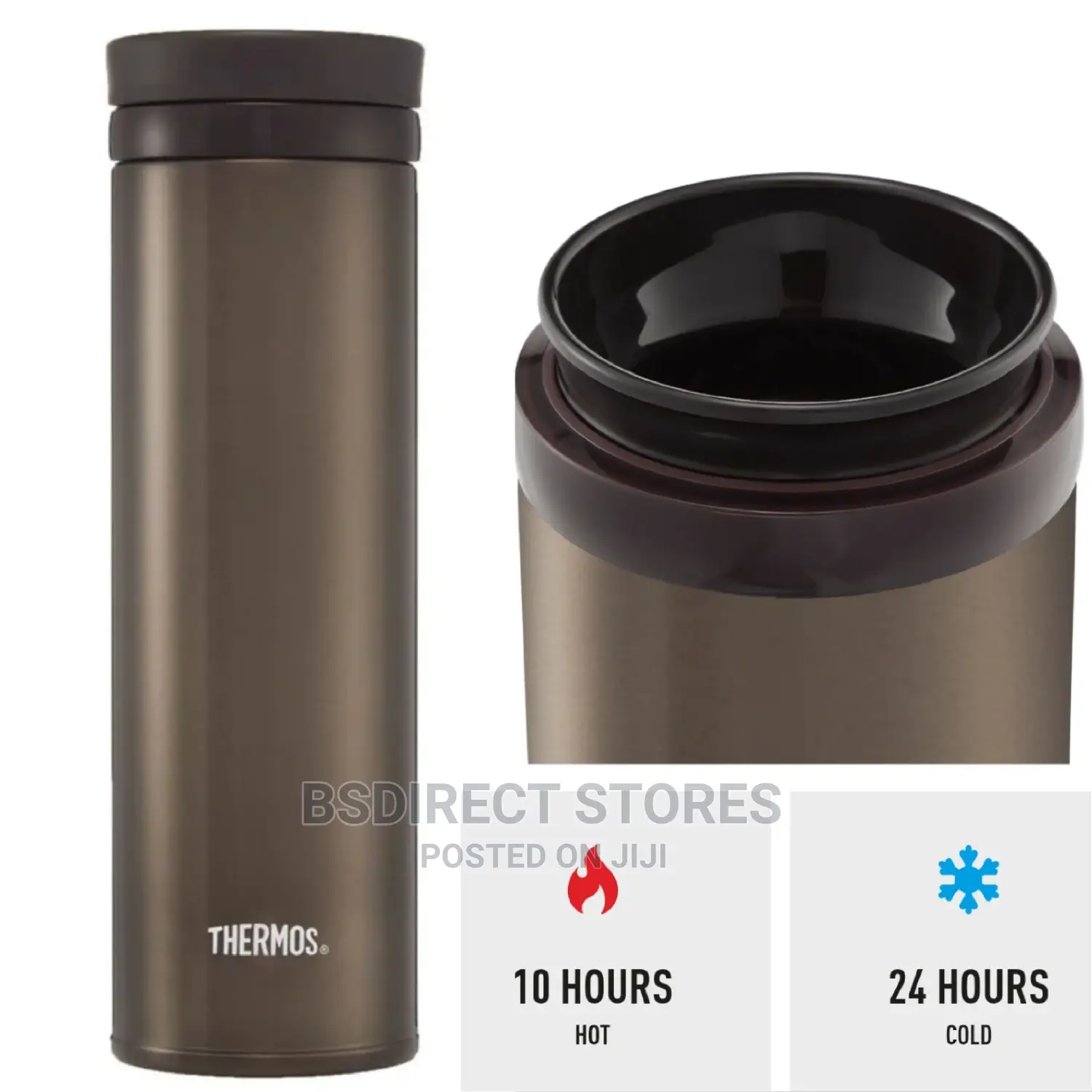 Thermos GRAPHITE Super Light Personal Travel Tumbler, 470 ML