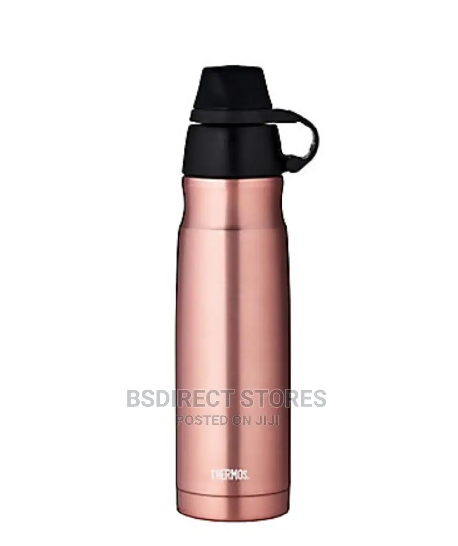 Thermos ROSE GOLD Carbonated Beverage Drinks Bottle 500ml