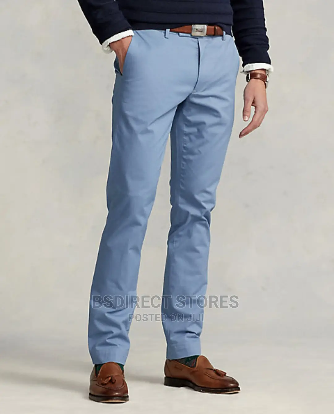 Polo Ralph Lauren CHANNEL BLUE Stretch Slimfit Chino Trouser