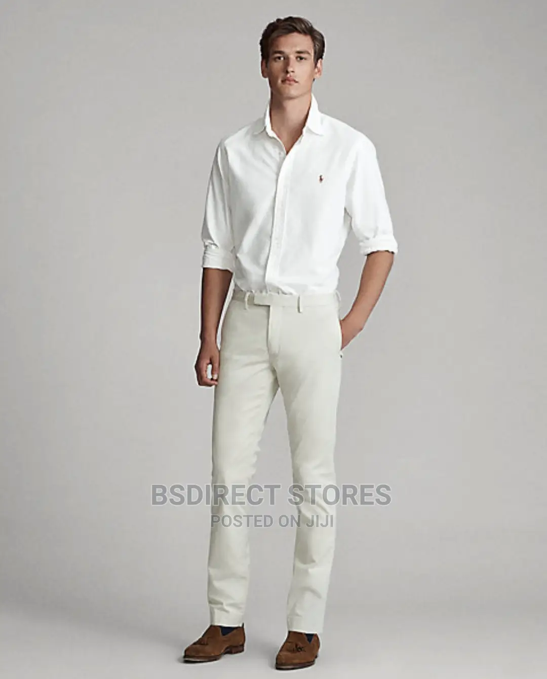 Polo Ralph Lauren BASIC SAND Stretch Slim Fit Chino Trouser