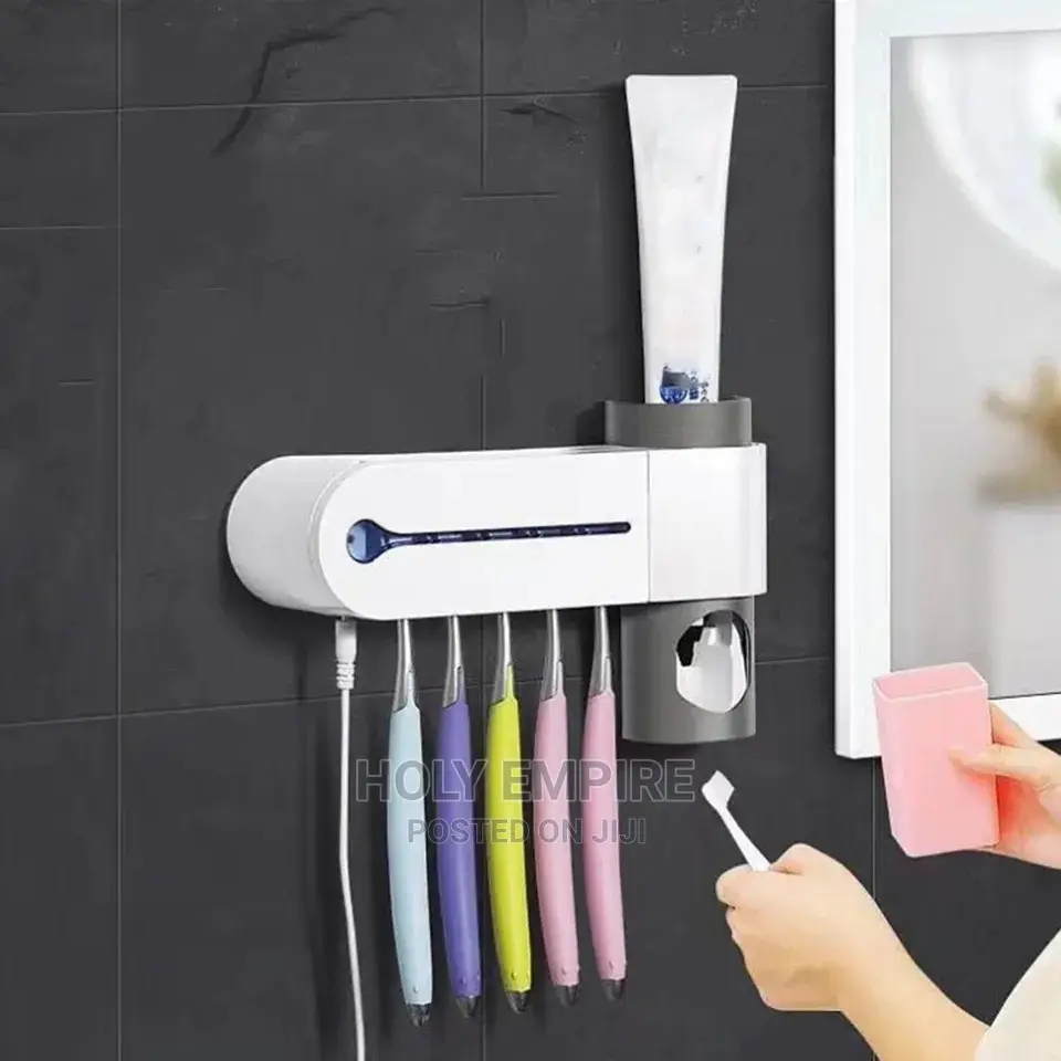 Toothpaste Holder Sterilizer Automatic Toothpaste Dispenser