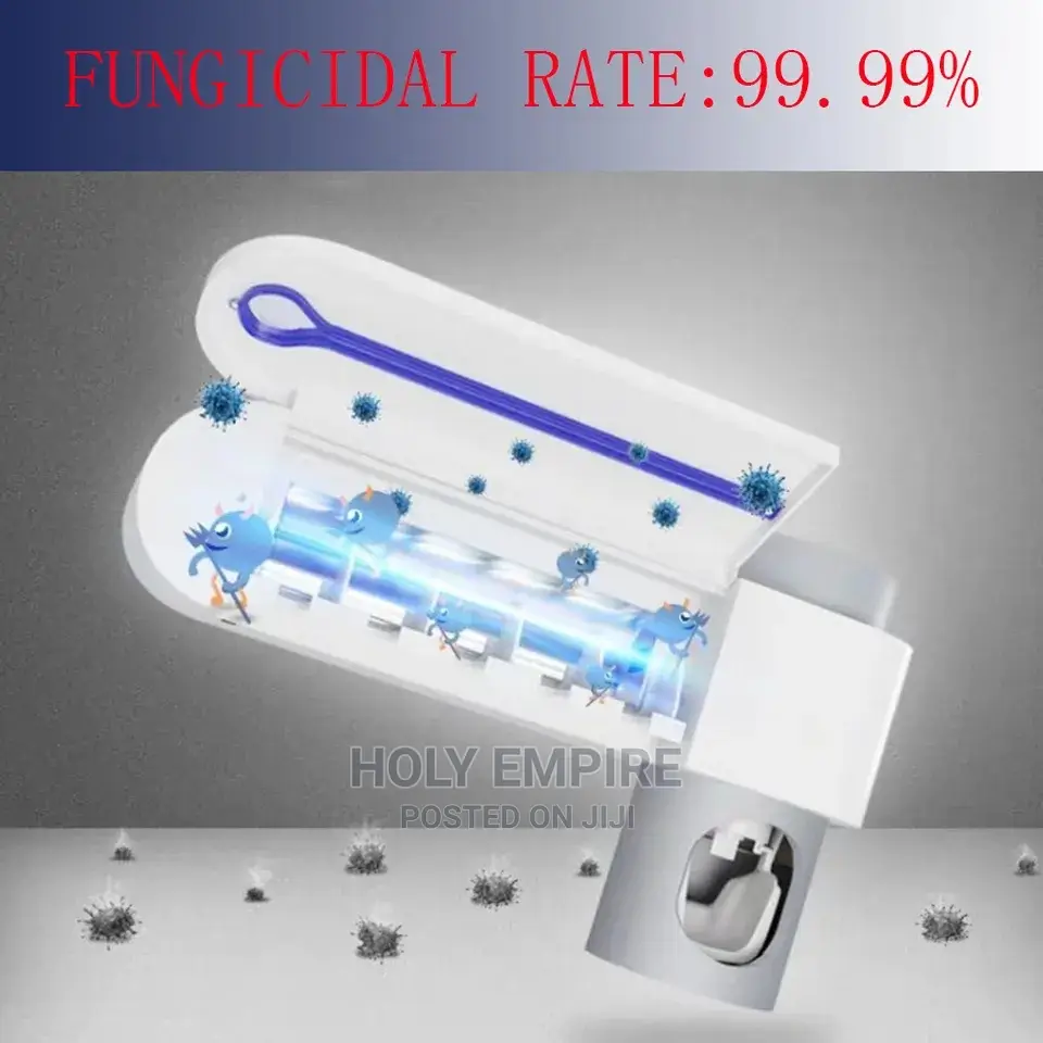Toothpaste Holder Sterilizer Automatic Toothpaste Dispenser