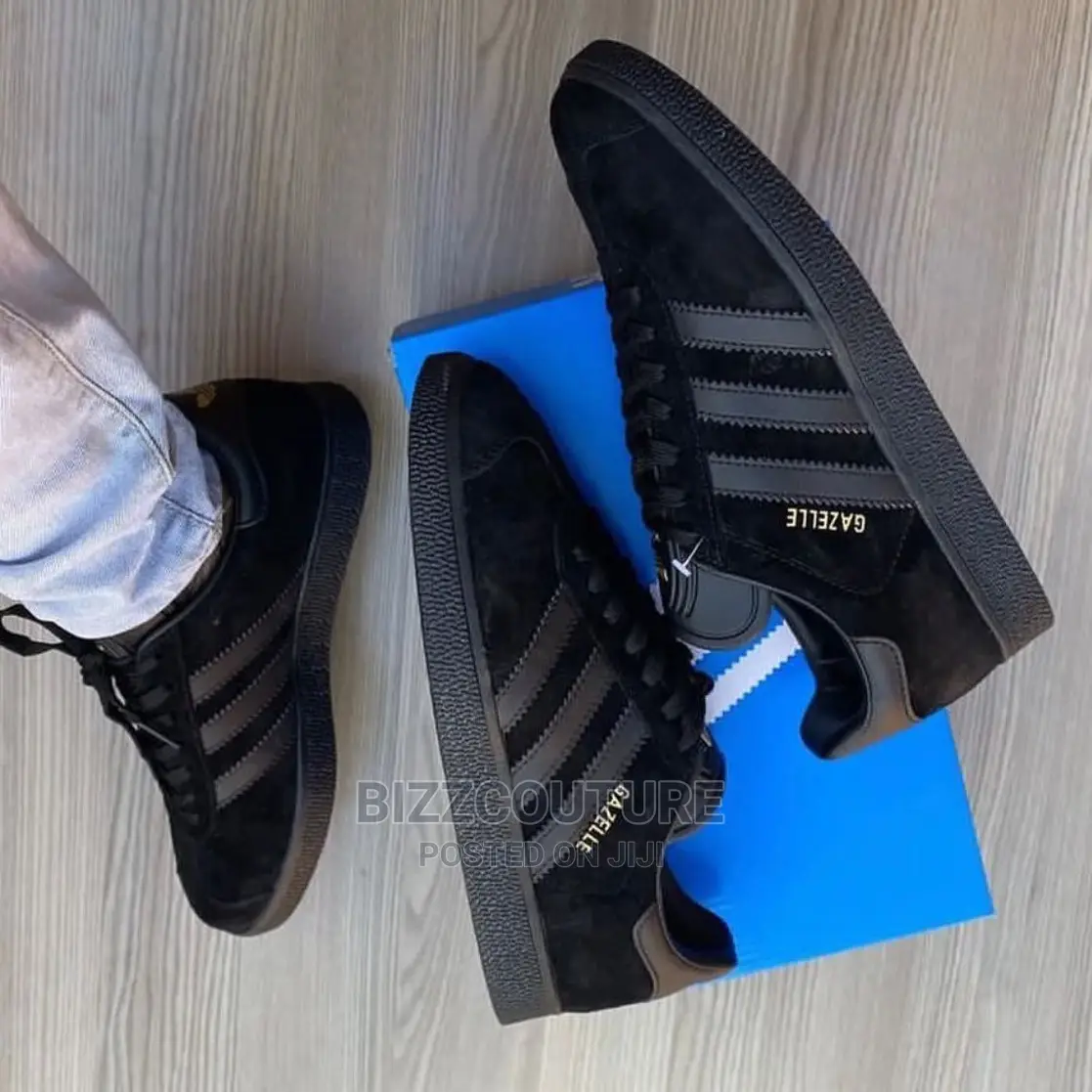 Original ADIDAS GAZELLE TRIPLE BLACK Available in Store