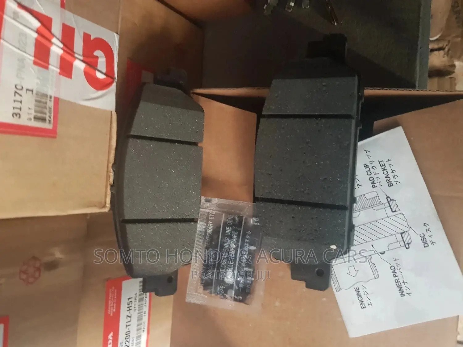 Brake Pad Japan for Honda Accord 2013-2017