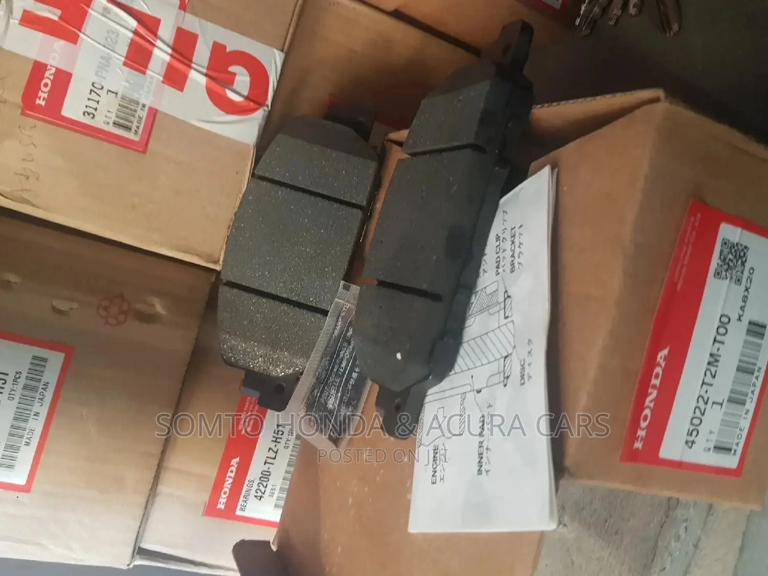 Brake Pad Japan for Honda Accord 2013-2017