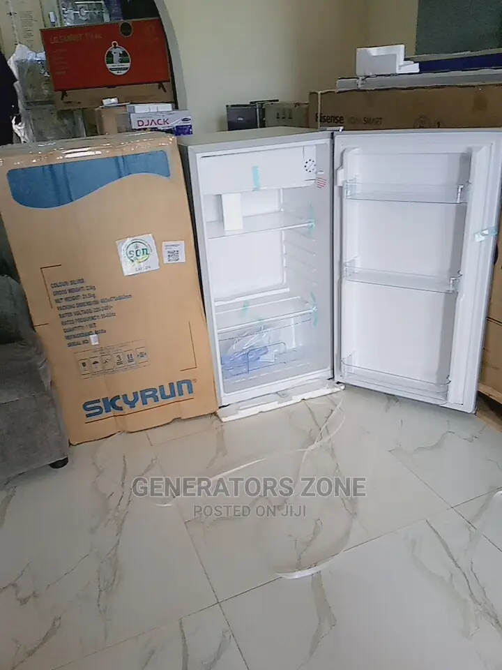 Bcd-90g Skyrun Fridge 90l- Single Door + Key ( Low Noise)