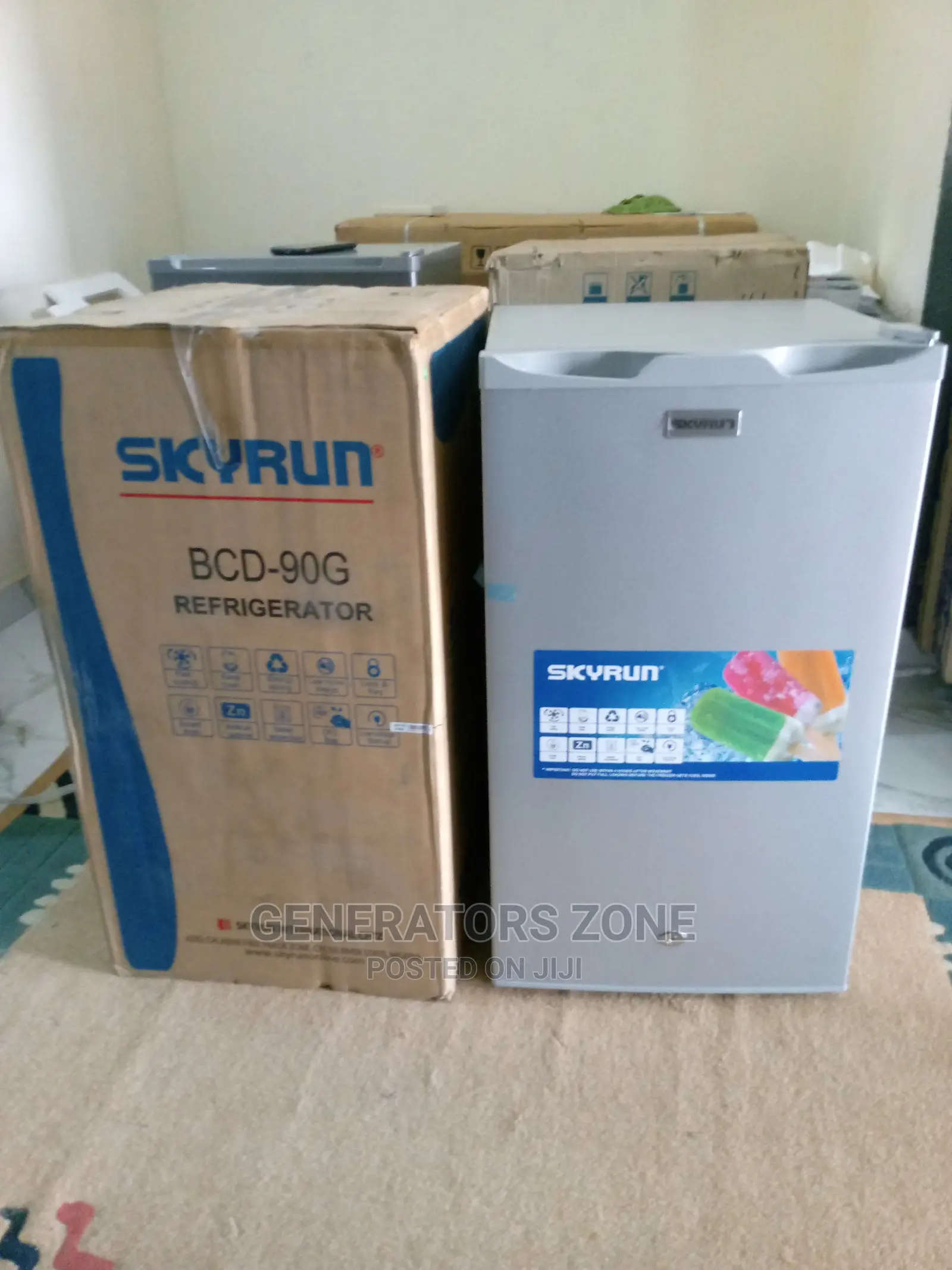 BCD-90g Skyrun Fridge 90l-Silver (Brand New)