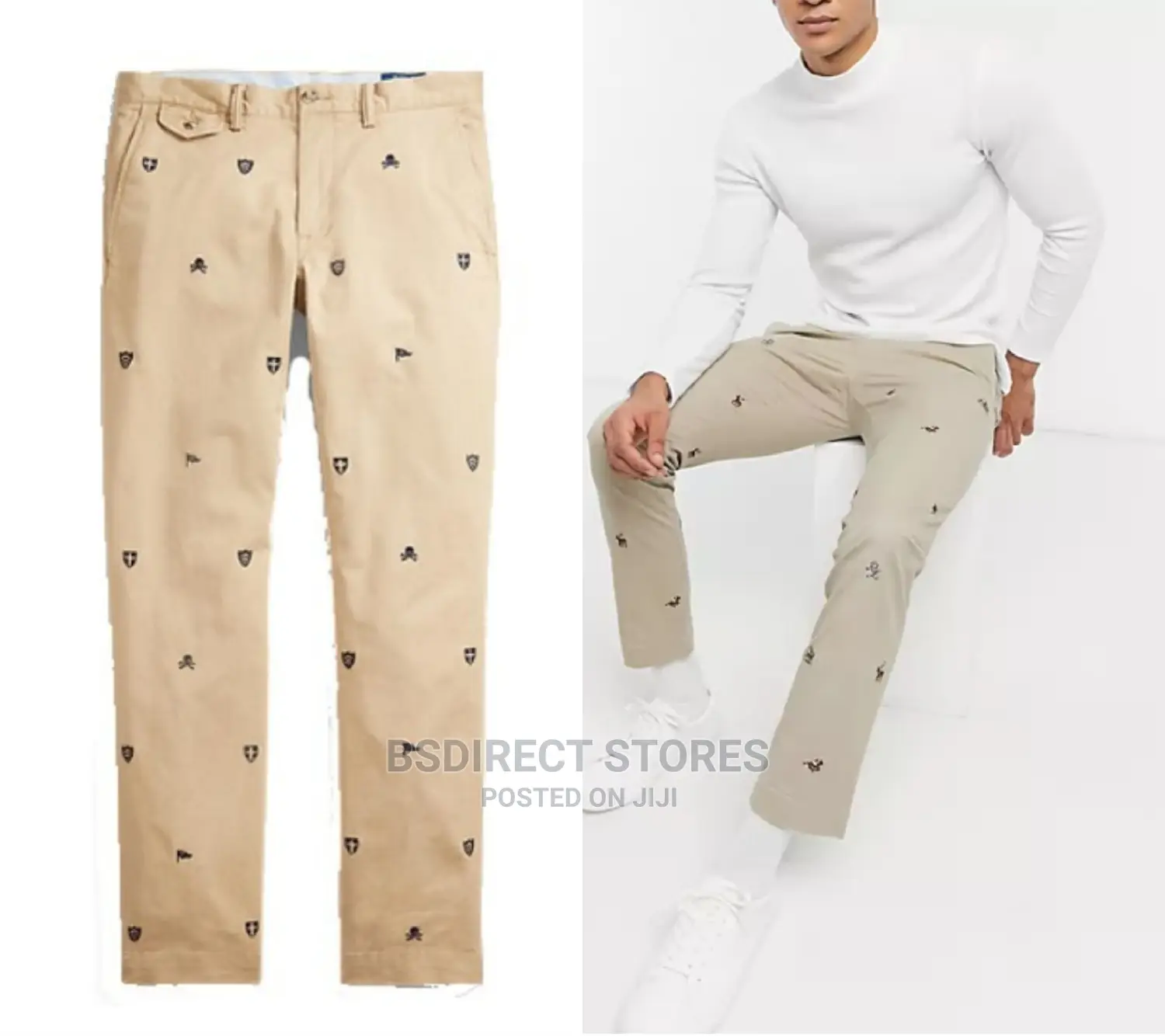 Polo Ralph Lauren KHAKI Stretch Straight Fit Chino Trouser