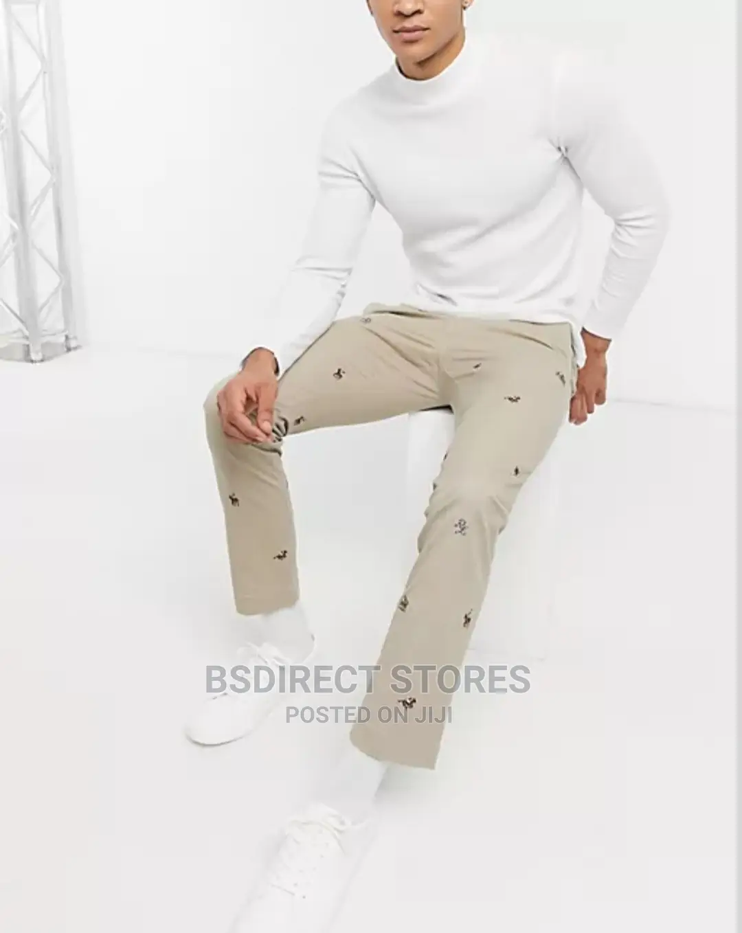 Polo Ralph Lauren KHAKI Stretch Straight Fit Chino Trouser