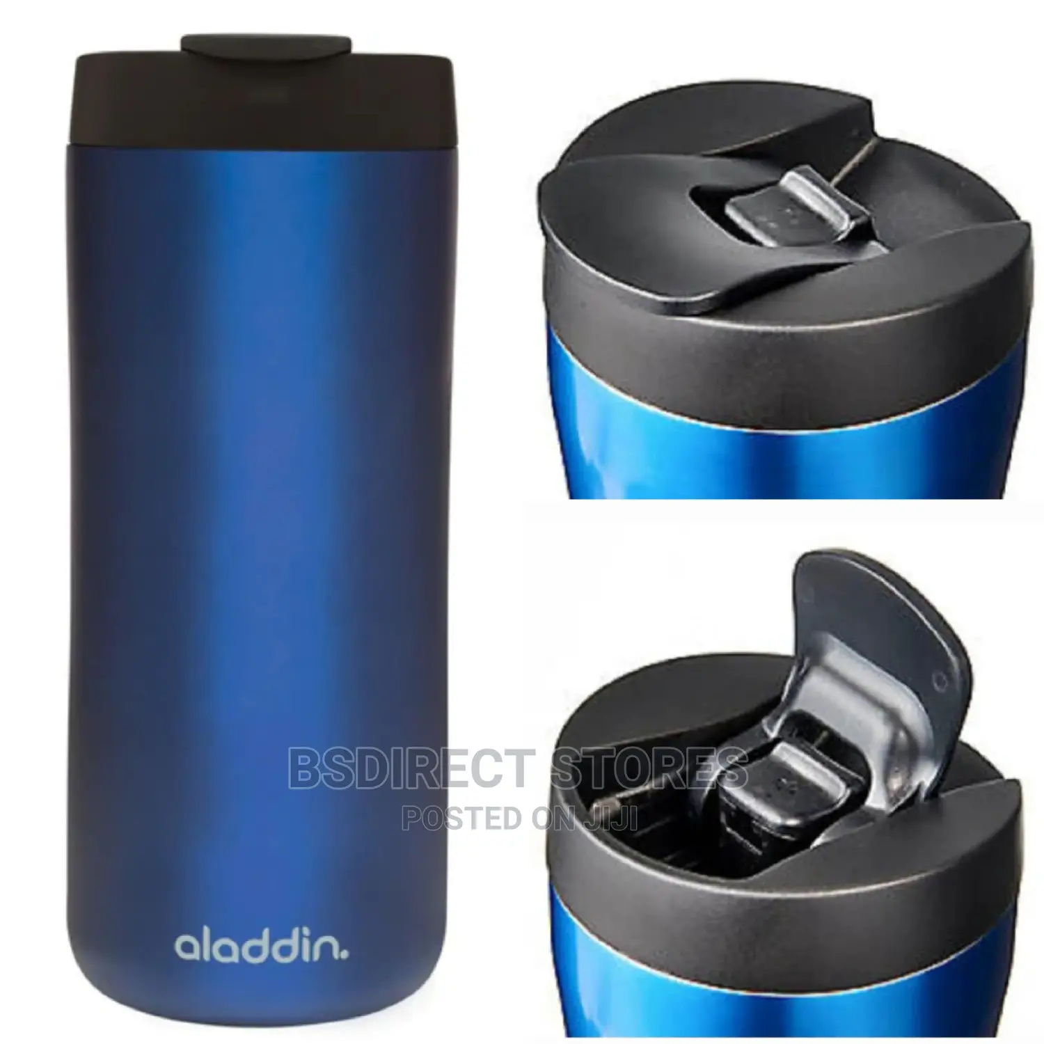 Aladdin BLUE Leak Lock Thermavac Insulated Vacuum Mug 350ml