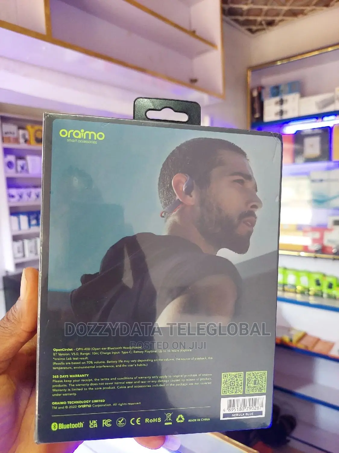 Oraimo Opencirclet Open-Ear Bluetooth Headphones