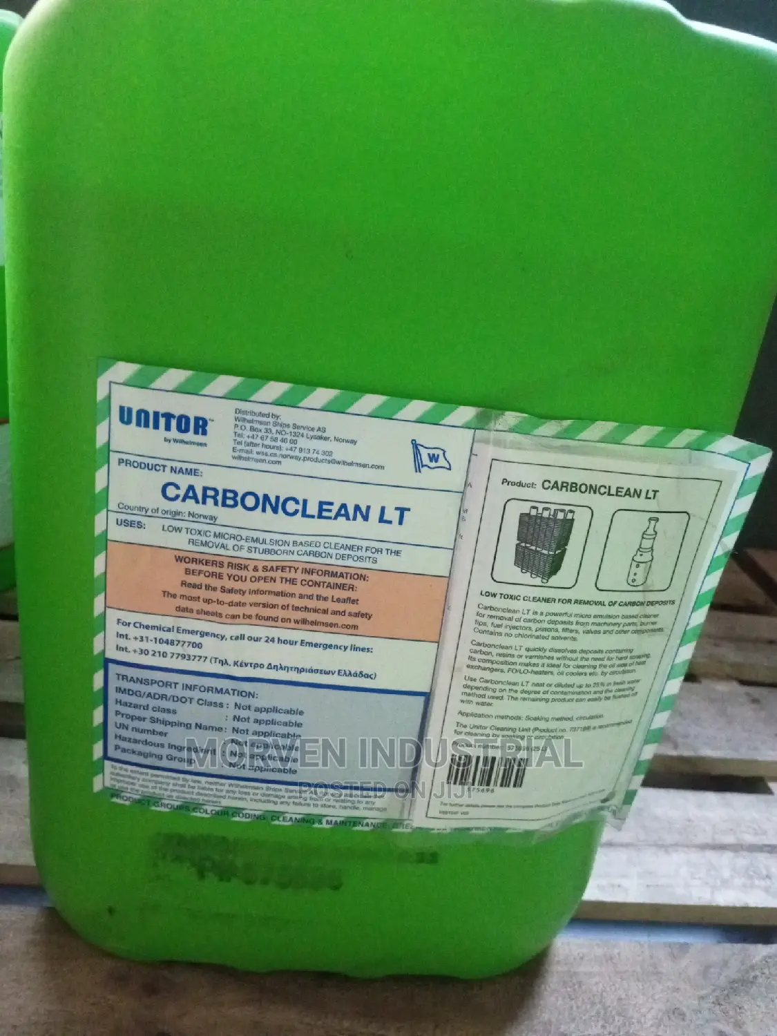 Unitor Carbonclean - For Cleaning Carbon Deposits