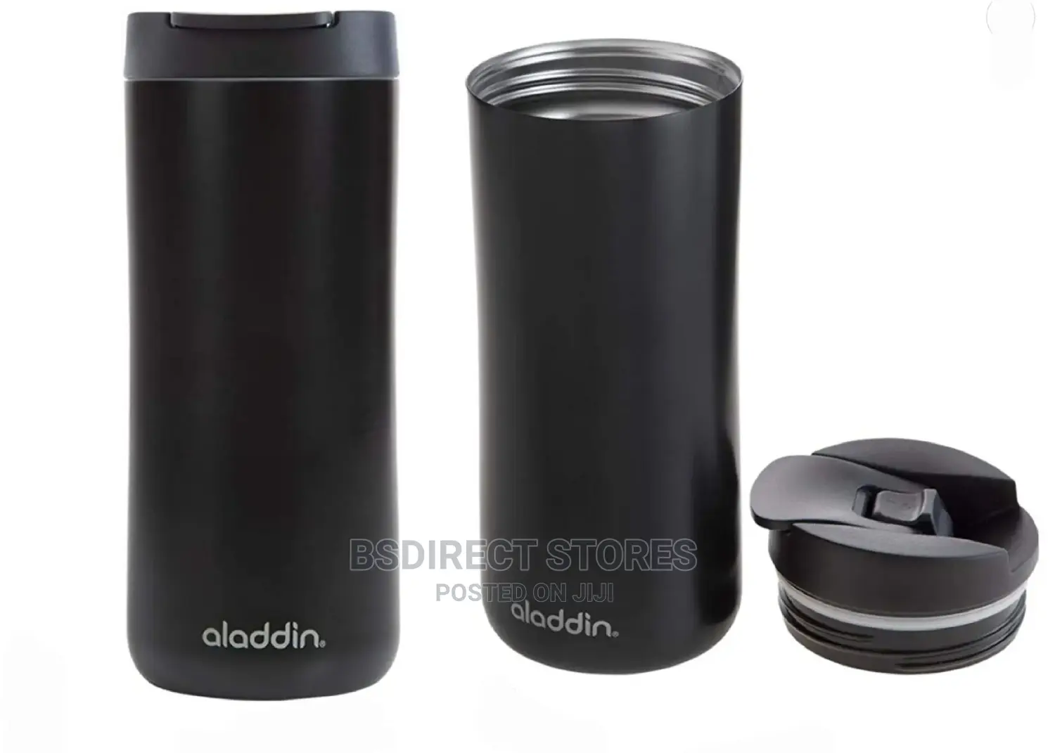 Aladdin BLACK Leak Lock Thermavac Insulated Vacuum Mug 350ml