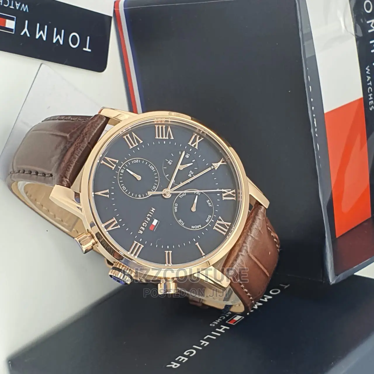 Original TOMMY HILFIGER Leather Strap Available in Store